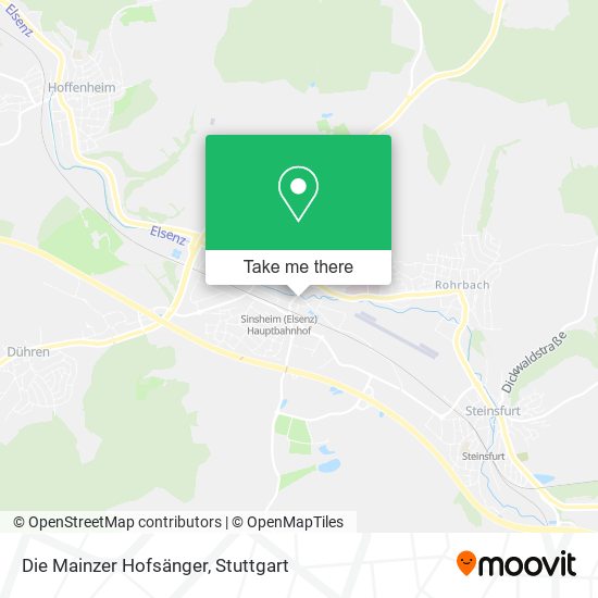 Die Mainzer Hofsänger map