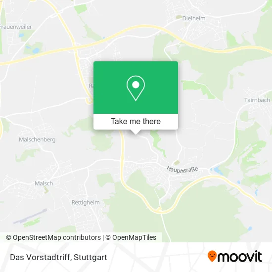 Карта Das Vorstadtriff