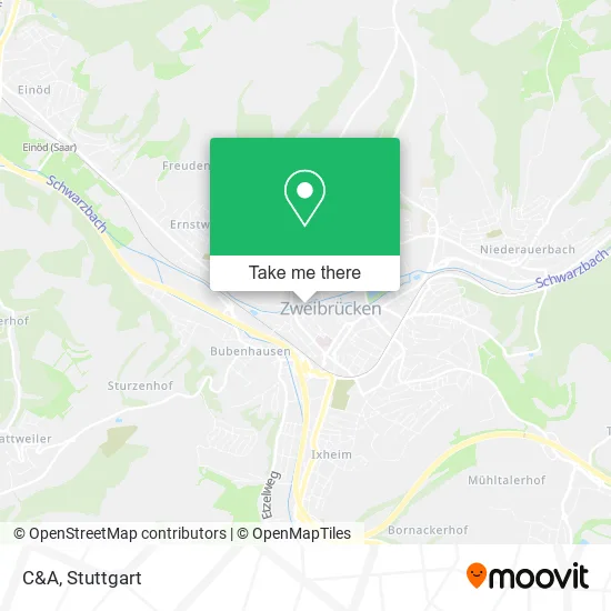 C&A map