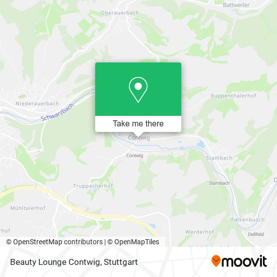 Beauty Lounge Contwig map