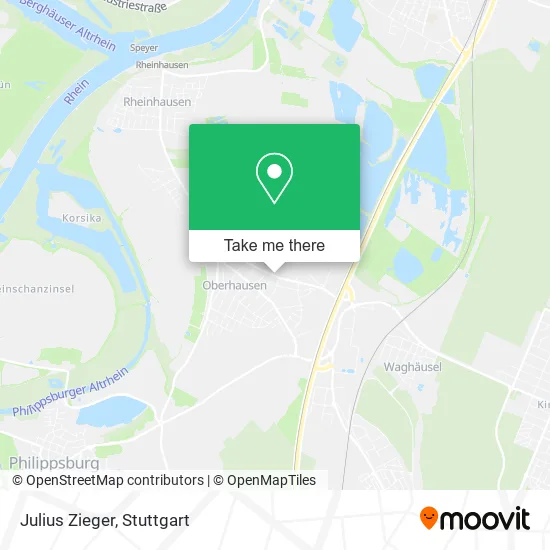 Карта Julius Zieger