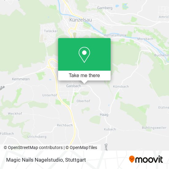 Magic Nails Nagelstudio map