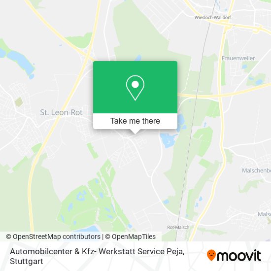 Automobilcenter & Kfz- Werkstatt Service Peja map