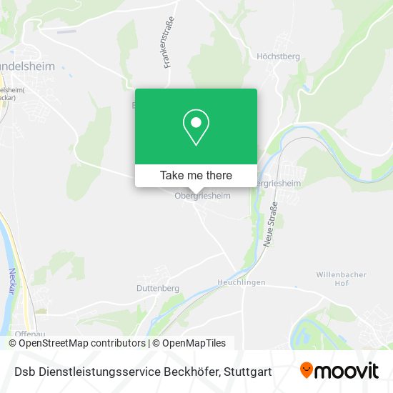 Dsb Dienstleistungsservice Beckhöfer map