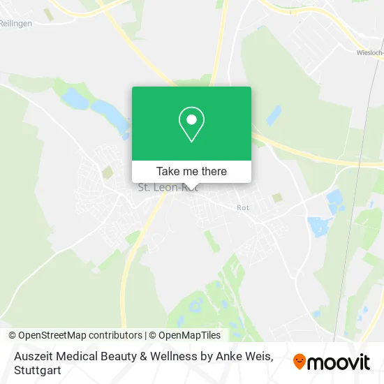 Карта Auszeit Medical Beauty & Wellness by Anke Weis