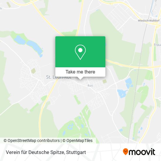 Verein für Deutsche Spitze map