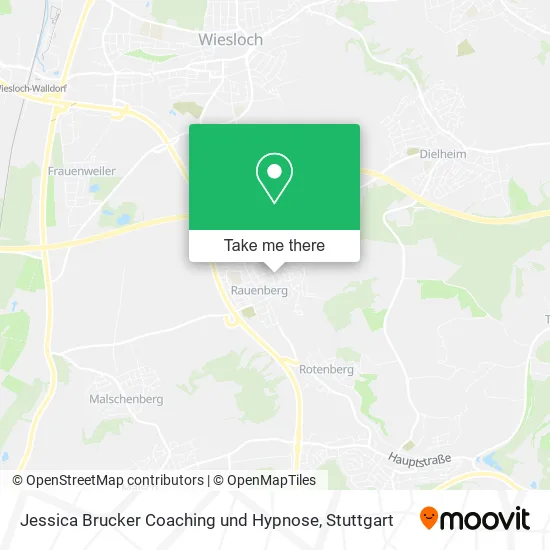 Карта Jessica Brucker Coaching und Hypnose