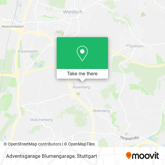 Карта Adventsgarage Blumengarage