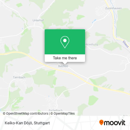 Keiko-Kan Dôjô map