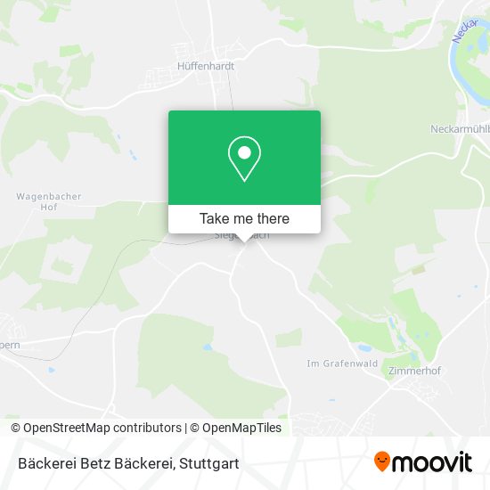 Bäckerei Betz Bäckerei map