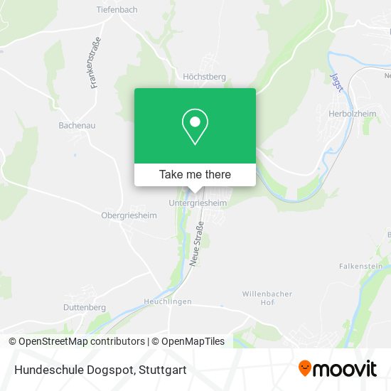 Hundeschule Dogspot map