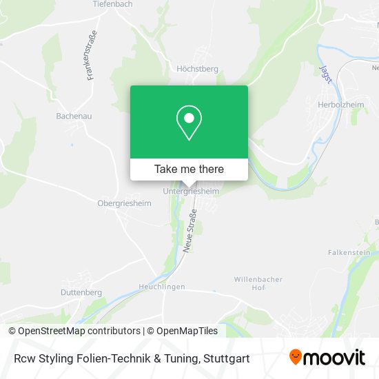Карта Rcw Styling Folien-Technik & Tuning