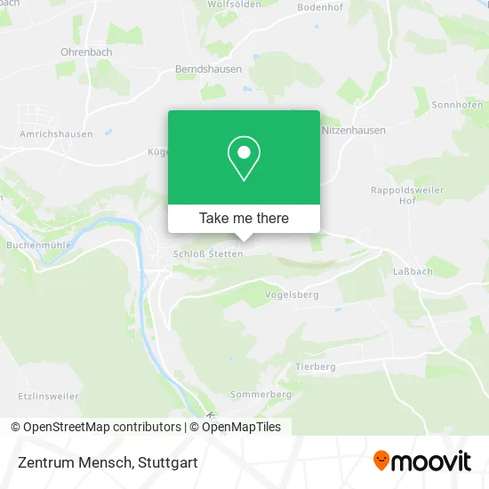 Карта Zentrum Mensch