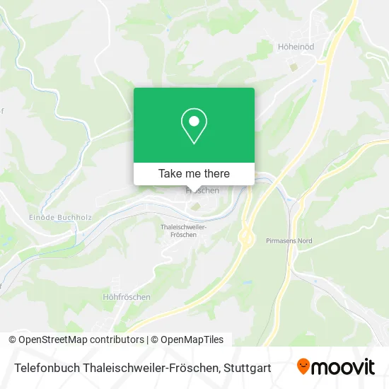 Карта Telefonbuch Thaleischweiler-Fröschen