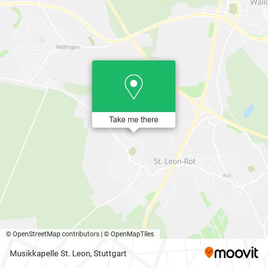 Musikkapelle St. Leon map