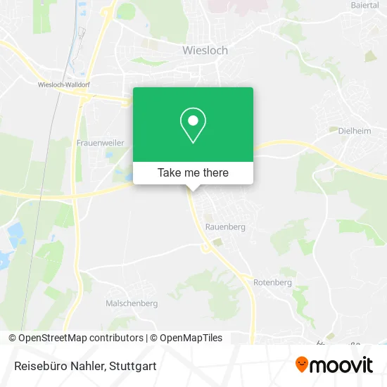 Карта Reisebüro Nahler