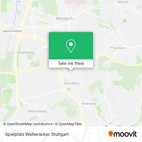 Карта Spielplatz Weiheräcker