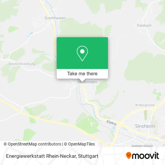 Карта Energiewerkstatt Rhein-Neckar