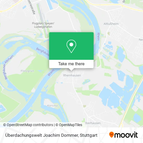 Карта Überdachungswelt Joachim Dommer