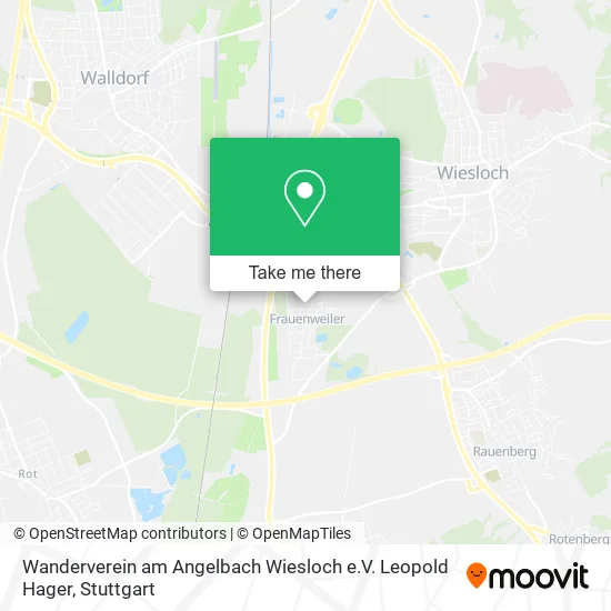 Карта Wanderverein am Angelbach Wiesloch e.V. Leopold Hager