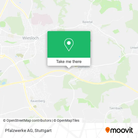Карта Pfalzwerke AG