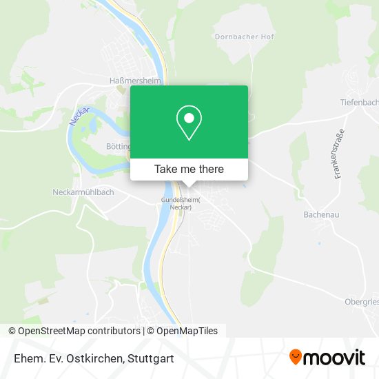 Карта Ehem. Ev. Ostkirchen