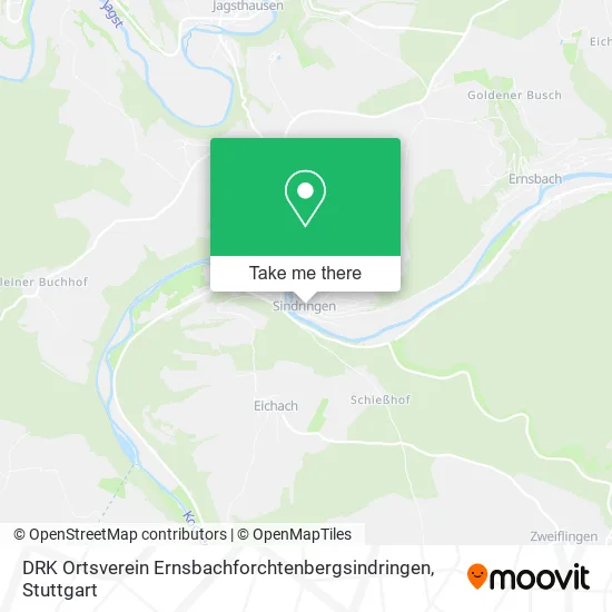 Карта DRK Ortsverein Ernsbachforchtenbergsindringen