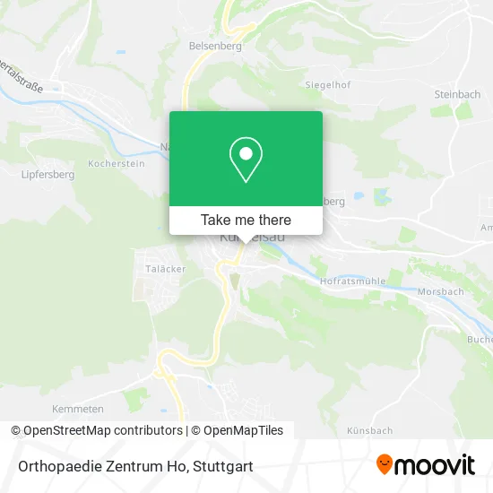 Карта Orthopaedie Zentrum Ho