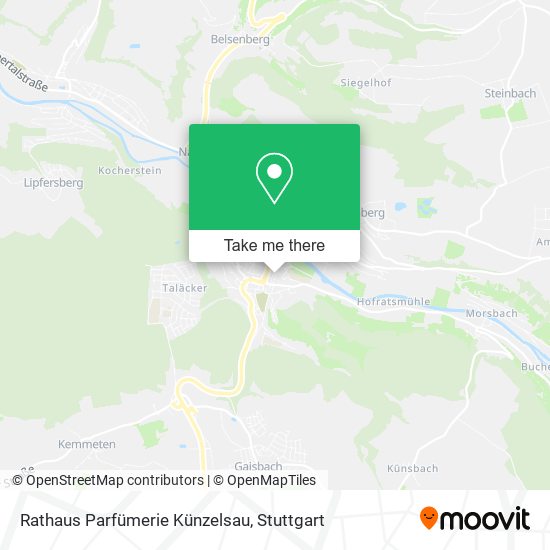 Rathaus Parfümerie Künzelsau map