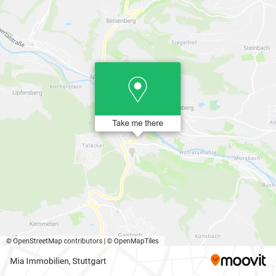 Карта Mia Immobilien