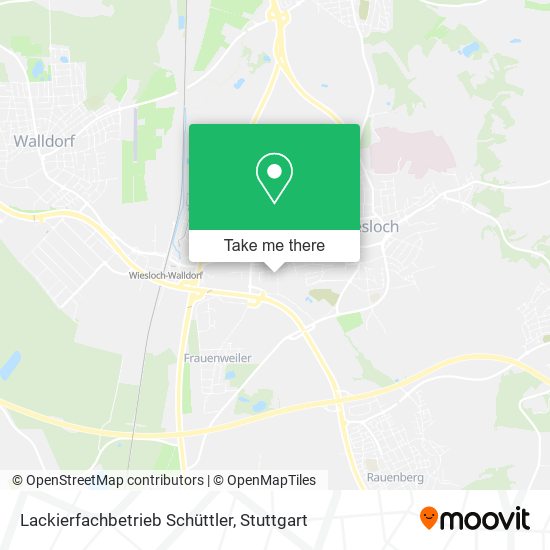 Lackierfachbetrieb Schüttler map