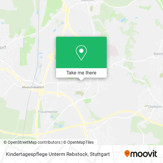 Карта Kindertagespflege Unterm Rebstock