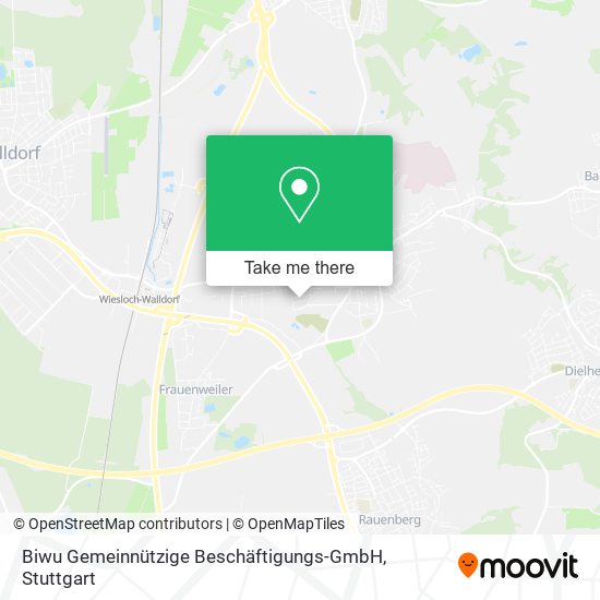 Biwu Gemeinnützige Beschäftigungs-GmbH map