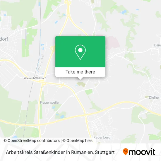Карта Arbeitskreis Straßenkinder in Rumänien