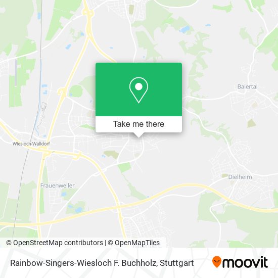 Rainbow-Singers-Wiesloch F. Buchholz map