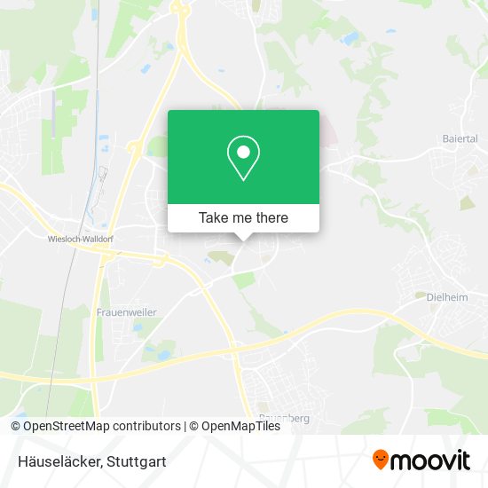 Häuseläcker map