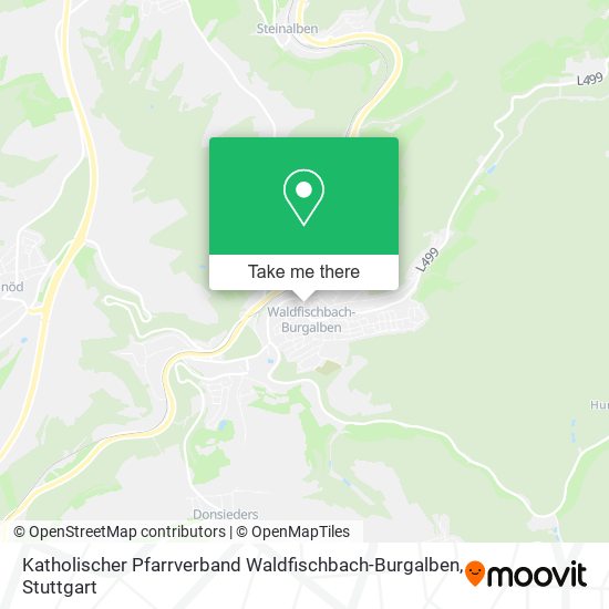 Katholischer Pfarrverband Waldfischbach-Burgalben map