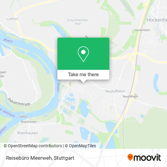 Карта Reisebüro Meerweh