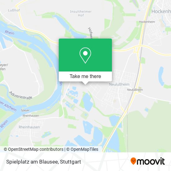 Spielplatz am Blausee map