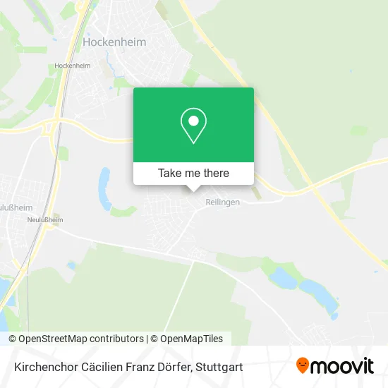 Карта Kirchenchor Cäcilien Franz Dörfer