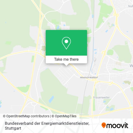 Bundesverband der Energiemarktdienstleister map