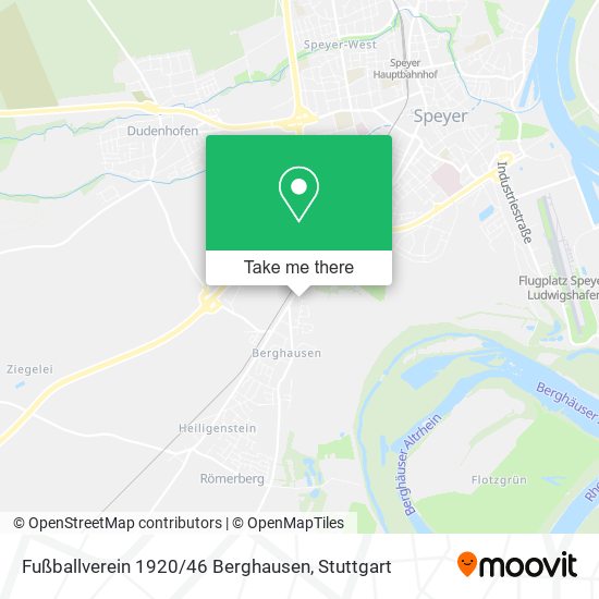 Fußballverein 1920 / 46 Berghausen map