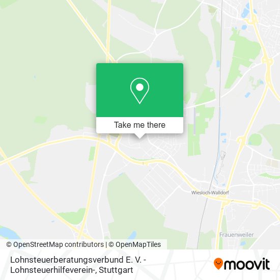 Lohnsteuerberatungsverbund E. V. -Lohnsteuerhilfeverein- map
