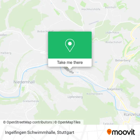 Карта Ingelfingen Schwimmhalle