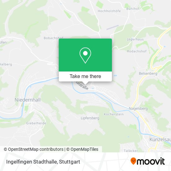 Ingelfingen Stadthalle map