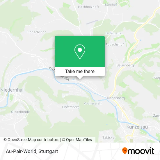 Карта Au-Pair-World