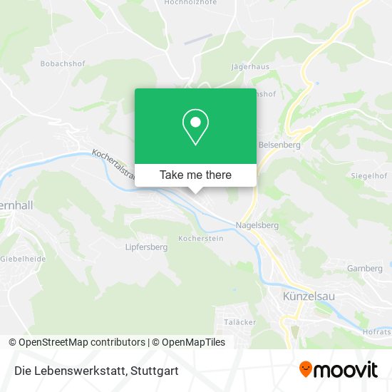 Die Lebenswerkstatt map