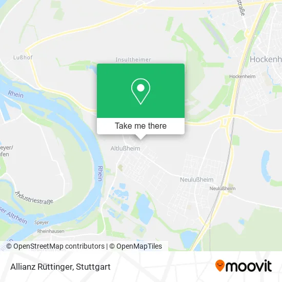 Карта Allianz Rüttinger