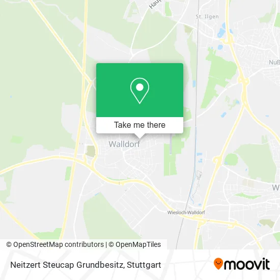 Карта Neitzert Steucap Grundbesitz