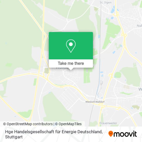 Карта Hge Handelsgesellschaft für Energie Deutschland